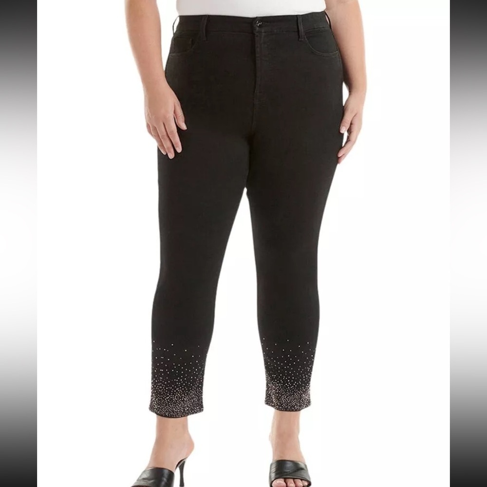 Jen7 | High Rise Ankle Skinny Jean